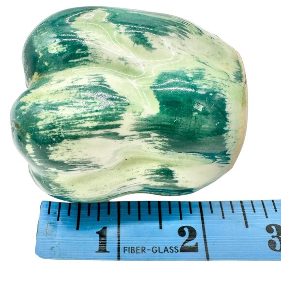 Vintage Ceramic Onion and Bell Pepper Salt And Pepper Shakers Unique - Picture 4 of 7